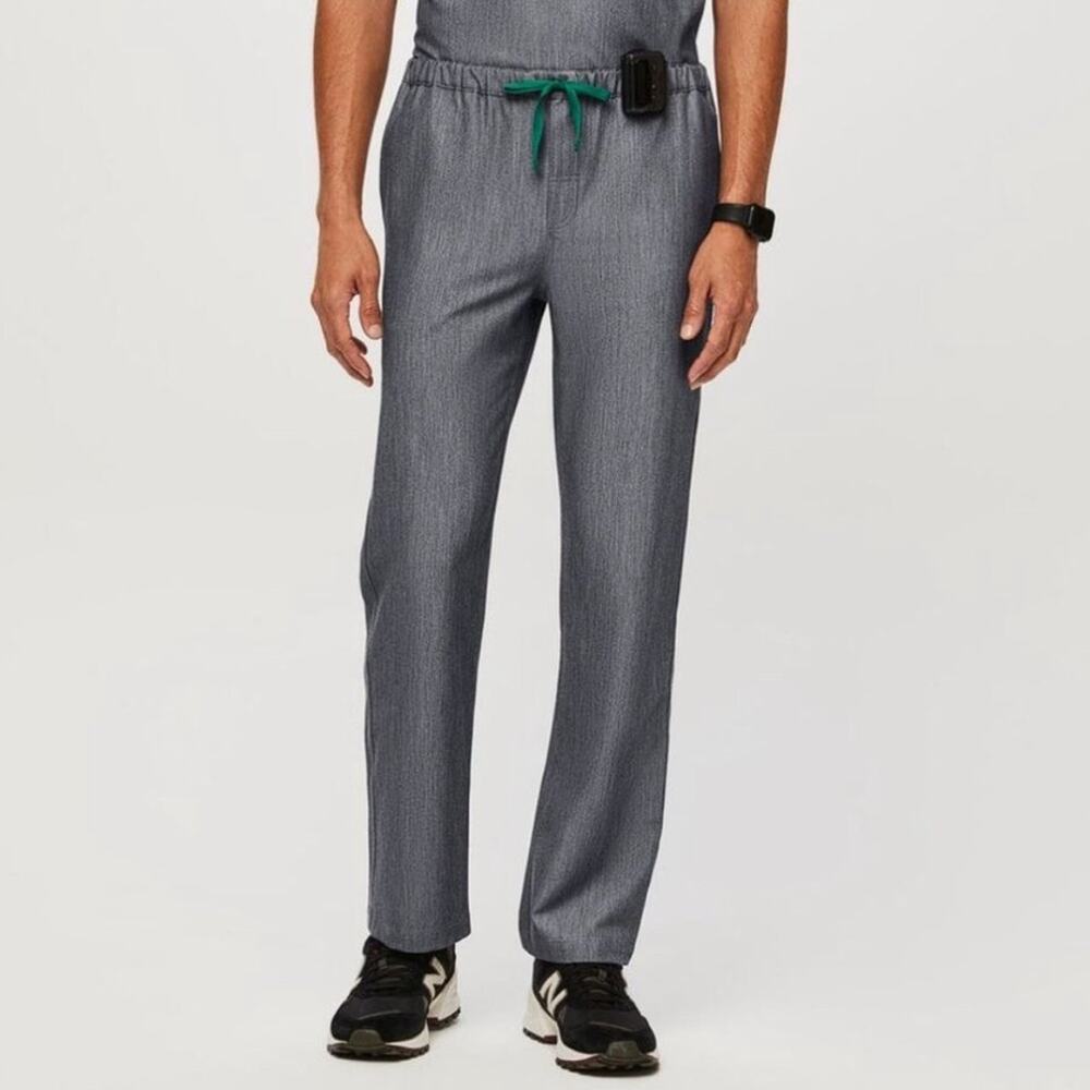FIGS Technical Collection Men's Pisco Basic Scrub Pants Size Large Graphite